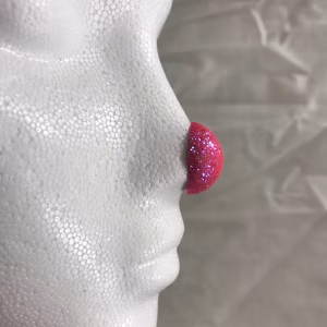 Jim Howle Noses Round Tip B Pink Glitter